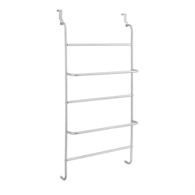 5 Tier Over Door Clothes Airer Towel Rail Rack Hanger Holder Bathroom Storage from B&Q