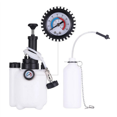  - 3L+1L Car Brake Bleeder Clutch Bleeding System Fluid Bleeder Tool Kit