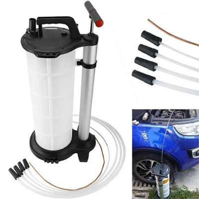 9L Manual Vacuum Oil Pump Fluid Extractor Suction Pump For Trucks Boats Rvs from B&Q