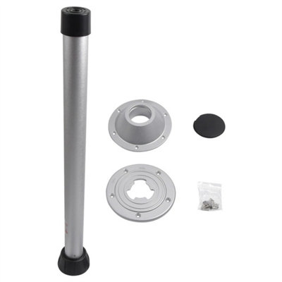 Detachable Flush Floor Table Leg Kit Twist Lock Pedestal Boat Camper Caravan Rv from B&Q