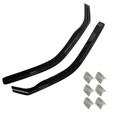  - Wind Deflectors Rain Guards With Vw For Volkswagen Transporter T5 T6 2003-2024