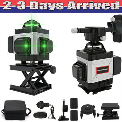 Laser Level Self Leveling Rechargeable Lazer Level For Construction Measure from B&Q