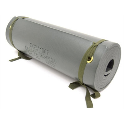 British Army Issue Roll Mat New Lightweight Sleeping Mat Waterproof Foam Camping from B&Q