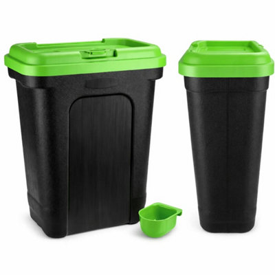 Pet Dog Cat Animal Dry Food Storage Container Box Bin Wild Bird Seeds Bin from B&Q