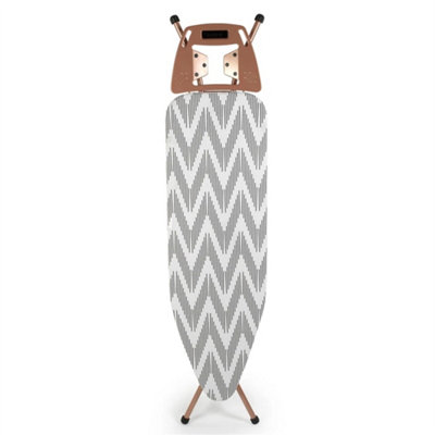 Ironing Board Folding Adjustable Iron Rest Hanger Slots 122 X 38 Cm from B&Q