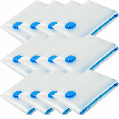 6 X Extra Large 70 X 100Cm Space Saving Vacuum Bags Storage Bags Clothes Bedding from B&Q