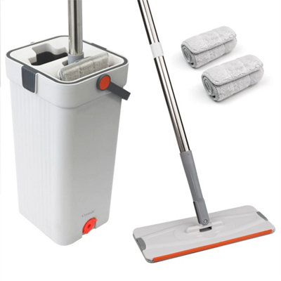  - Multi Functional Wash & Dry Mop And Bucket Set  Floor Mop+2Pads