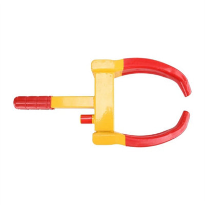 Heavy Duty Security Wheel Clamp Clamps Locks For Caravan Car Van Trailer Lock from B&Q