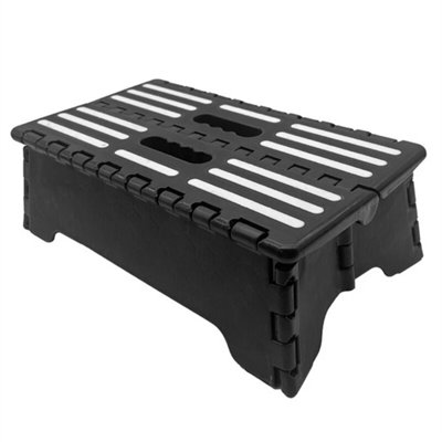 Foldable Elderly Disability Door Walking Anti Slip Half Step Stool Mobility Aid from B&Q