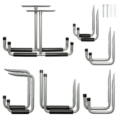 Heavy Duty Garage Ceiling HooksStorage Hooks Variety Pack For Bike from B&Q