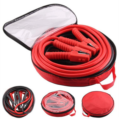 1200Amp Heavy Duty Jump Leads 6M Booster Cables Car Van Battery Starter Recovery from B&Q