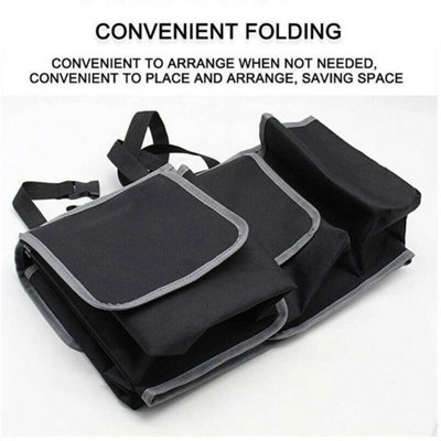  - Large Car Boot Organiser Back Seat Hanger Tidy Storage Bag Pocket Hanging Pouch