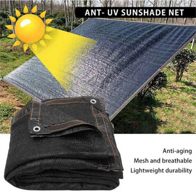 3X4M Shade Netting Uv Sunblock Shade Cloth Net Sun Mesh Shade Canopy With Grommets from B&Q