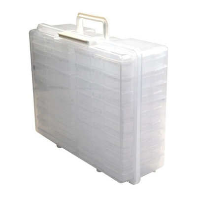 Jumbo Photo Storage Box 1600 4X6 Picture Album Organizer Container Craft Case from B&Q