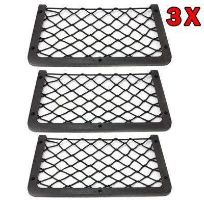 3Pc Large Storage Net Pocket Camper Van Caravan Organizer Holder For Vw T4/t5/t6 from B&Q