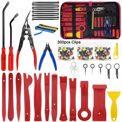 355Pcs Car Trim Removal Pry Tool Molding Kit Panel Door Dash Interior Clip Set from B&Q