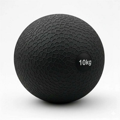 Slam Ball No Bounce 10Kg Heavy Duty Medicine Ball Crossfit Gym Strength Training from B&Q