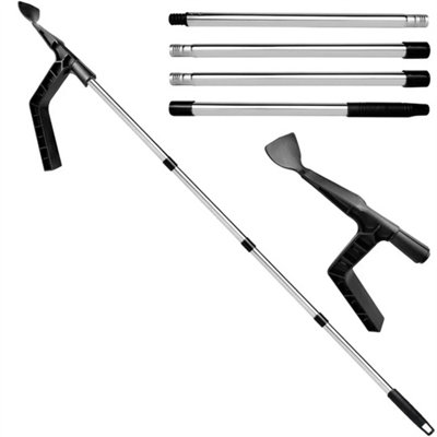 Gutter Scoop Cleaning Tool With Pole -Roof Leaf Remover For House Gutters from B&Q