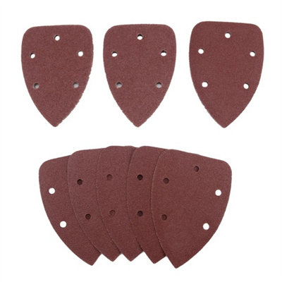 40X Mixed Mouse Sanding Sheets Black And Decker Mouse Palm Sander Pads Sandpaper from B&Q