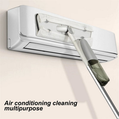 Spray Mop For Floor Cleaning 5 Reusable Microfibre Pads 550Ml Water Bottle Tank from B&Q