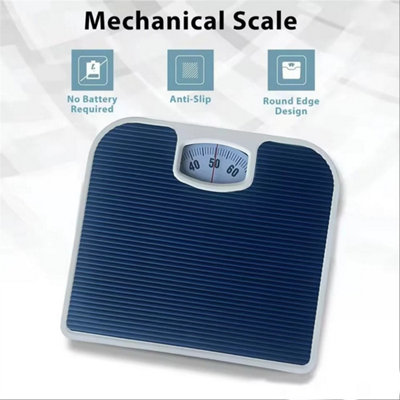 Digital Bathroom Scales Weighing Scale Body Accurate Mechanical Dial from B&Q