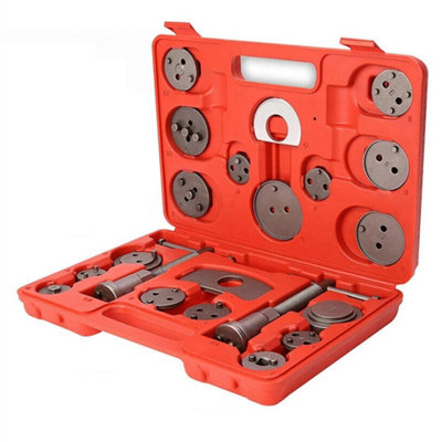 23Pc Brake Caliper Rewind Tool Set Kit Wind Back Piston Car For Vw Ford Vauxhall from B&Q