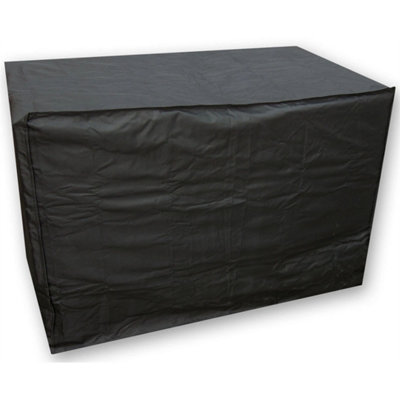 Oxbridge Black Bistro Waterproof Outdoor Garden Patio Set Furniture Cover from B&Q