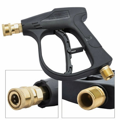 High Pressure Washer Gun M22 With 1/4Inch Quick Connector For Car Jet Wash Lance from B&Q