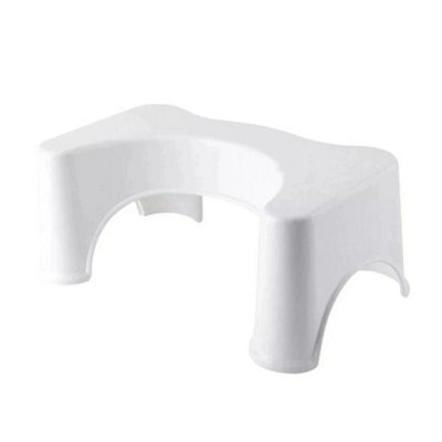Toilet Squat Step Stool Bathroom Potty Squatty Aid Constipation Piles Relief from B&Q