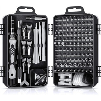 138 In 1 Magnetic Precision Screwdriver Set Computer Pc Phone Repair Tool Kit from B&Q