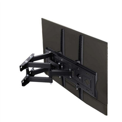 Tv Wall Bracket Mount Tilt Swivel Double Arms For 32 40 43 50 55 65 75 Inch from B&Q