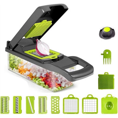 15 In 1 Vegetable Chopper Salad Fruit Mandolin Slicer Food Dicer Cutter from B&Q