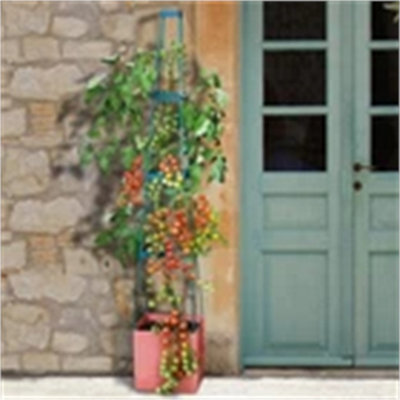  - Garden Grow 4-Tier Self-Watering Tomato Vine Tower Fruit Veg Planter Flower Pot