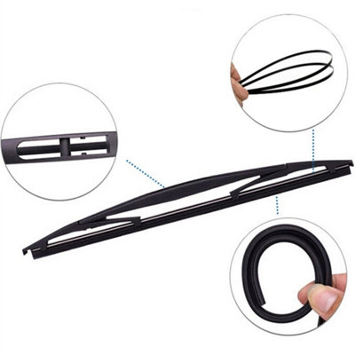Front& Rear Windscreen Wiper Blade Set Wipers For Bmw 1 Series F20 F21 2012-2017 from B&Q