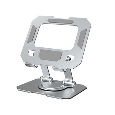Silver Universal  Rotating Phone Tablet Holder Riser Stand Mount For Ipad Air Pro from B&Q