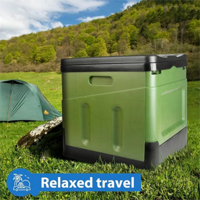 20L Portable Folding Camping Toilet Compact Potty Loo Caravan Picnic Fishing from B&Q