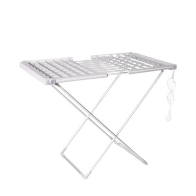Electric Heated Clothes Dryer Indoor Folding Clothes Airer 230W Energy-Efficient from B&Q