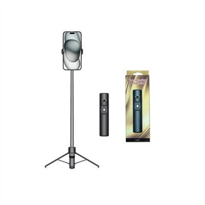 Universal Extendable Bluetooth Wireless Selfie Stick Tripod For Mobile Phone from B&Q