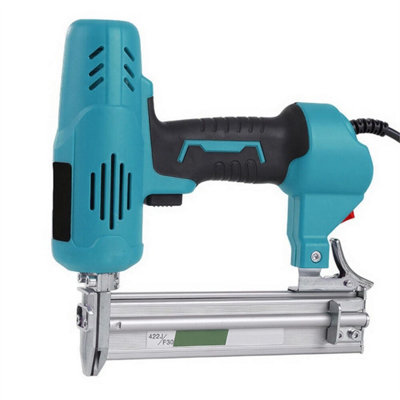  - 2600W Nail Gun Staple Electric Heavy Duty Stapler Nailer Carpentry & 3000 Nails