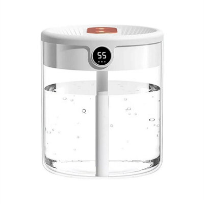 Cool Mist Air Humidifier 2L Quiet For Bedroom Home Office Baby Room Air Purifier from B&Q