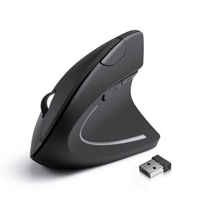 Wireless Ergonomic Design Vertical Optical Mouse Mice For Computer Laptop 2.4Ghz from B&Q