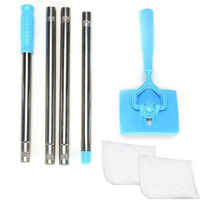  - Microfiber Baseboard Cleaning Skirting Mop Easy Cleaner  Extendable Home