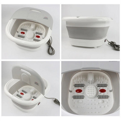 Electric Infrared Foot Massager Wet Bath Spa Relax Therapy Pedicure Soothing from B&Q