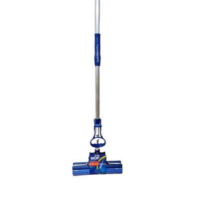  - Super Wonder Mop Pro Ultra Absorbing Drying Sponge Telescopic Handle Plus 1 Head