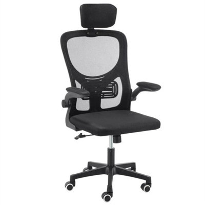 Office Chair Ergonomic Mesh Executive Computer Chair Swivel Height Adjustable from B&Q
