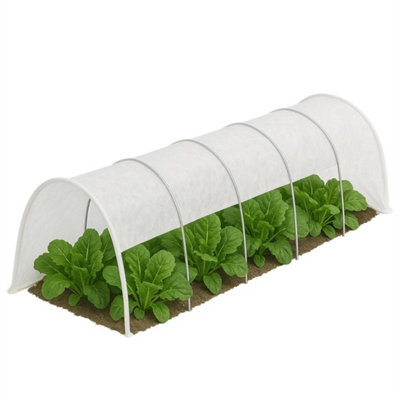 Garden Fleece Grow Tunnel Vegetable Protection Plant Durable Breathable Tunnel from B&Q
