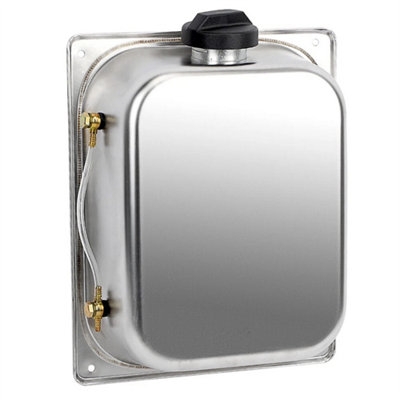 7L Gasoline Petrol Fuel Tank Can Stainless Steel from B&Q