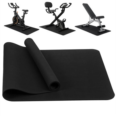 Treadmill Mat Exercise Equipment Mat Heavy-Duty Protective Floor Mat For Bike