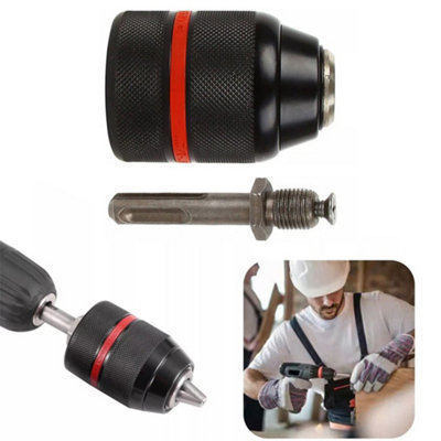 Sds To Keyless Chuck Adapter 2-13mm For Dewalt Bosch Makita Milwaukee from B&Q