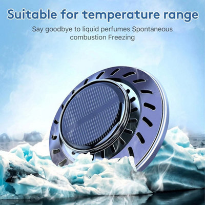 Car Air Freshener Solar Car Aroma Diffuser Car Interior Accessories Oil Diffuser from B&Q